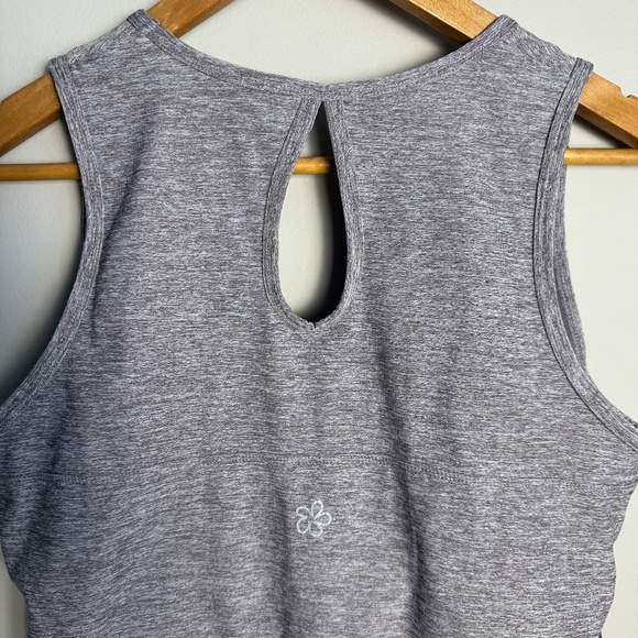 Tuff‎ Athletics Women's Workout Athletic Tank Top Shelf Bra Gray XL Activewear - Picture 5 of 13